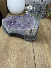 Load image into Gallery viewer, Natural Amethyst Crystal Tea Light Holder – Uruguay Home Decor