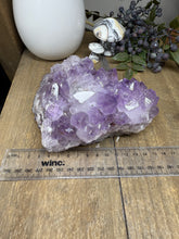 Load image into Gallery viewer, Natural Amethyst Crystal Tea Light Holder – Uruguay Home Decor