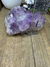 Load image into Gallery viewer, Natural Amethyst Crystal Tea Light Holder – Uruguay Home Decor