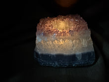 Load image into Gallery viewer, Natural Amethyst Crystal Tea Light Holder – Uruguay Home Decor