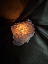 Load image into Gallery viewer, Natural Amethyst Crystal Tea Light Holder – Uruguay Home Decor