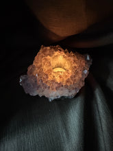 Load image into Gallery viewer, Natural Amethyst Crystal Tea Light Holder – Uruguay Home Decor