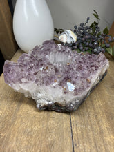 Load image into Gallery viewer, Natural Amethyst Crystal Tea Light Holder – Uruguay Home Decor