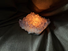 Load image into Gallery viewer, Natural Amethyst Crystal Tea Light Holder – Uruguay Home Decor