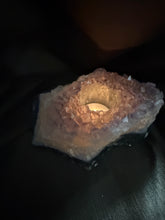 Load image into Gallery viewer, Natural Amethyst Crystal Tea Light Holder – Uruguay Home Decor