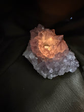 Load image into Gallery viewer, Natural Amethyst Crystal Tea Light Holder – Uruguay Home Decor