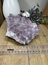 Load image into Gallery viewer, Natural Amethyst Crystal Tea Light Holder – Uruguay Home Decor