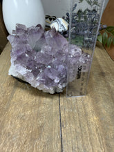 Load image into Gallery viewer, Natural Amethyst Crystal Tea Light Holder – Uruguay Home Decor