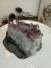 Load image into Gallery viewer, Natural Amethyst Crystal Tea Light Holder – Uruguay Home Decor