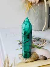 Load image into Gallery viewer, Malachite Tower Obelisk