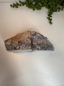 Natural Agate book ends