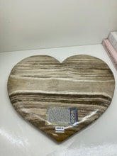Load image into Gallery viewer, Petrified wood love heart