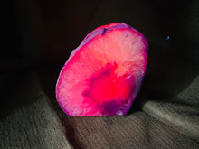 Load image into Gallery viewer, Pink Agate Tea Light Candle Holder – Crystal Home Décor