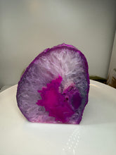 Load image into Gallery viewer, Pink Agate Tea Light Candle Holder – Crystal Home Décor