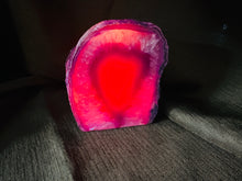 Load image into Gallery viewer, Pink Agate Tea Light Candle Holder – Crystal Home Décor