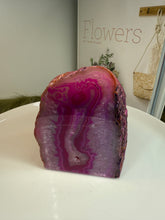 Load image into Gallery viewer, Pink Agate Tea Light Candle Holder – Crystal Home Décor