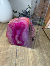 Load image into Gallery viewer, Pink Agate Tea Light Candle Holder – Crystal Home Décor