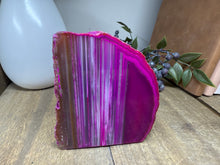 Load image into Gallery viewer, Pink Agate Tea Light Candle Holder – Crystal Home Décor