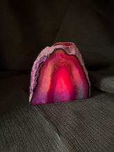 Load image into Gallery viewer, Pink Agate Tea Light Candle Holder – Crystal Home Décor