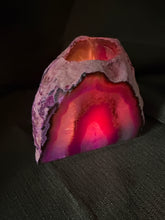 Load image into Gallery viewer, Pink Agate Tea Light Candle Holder – Crystal Home Décor