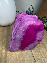 Load image into Gallery viewer, Pink Agate Tea Light Candle Holder – Crystal Home Décor