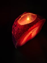 Load image into Gallery viewer, Pink Agate Tea Light Candle Holder – Crystal Home Décor