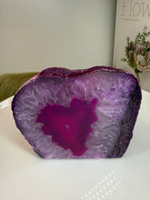 Load image into Gallery viewer, Pink Agate Tea Light Candle Holder – Crystal Home Décor