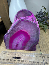 Load image into Gallery viewer, Pink Agate Tea Light Candle Holder – Crystal Home Décor