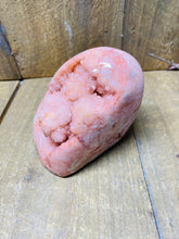 Load image into Gallery viewer, Pink Amethyst Crystal geode