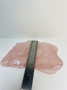 Rose Quartz slice and slab