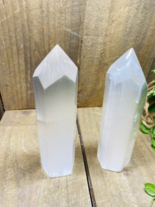 Selenite Obelisk