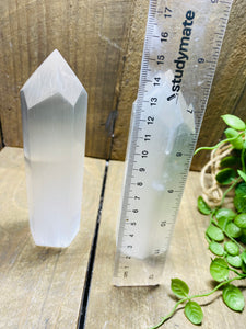 Selenite Obelisk