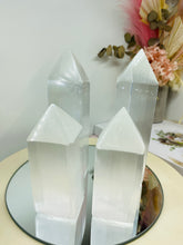 Load image into Gallery viewer, Selenite towers/obelisks