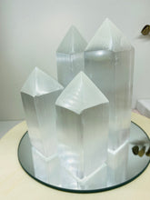 Load image into Gallery viewer, Selenite towers/obelisks