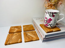 Load image into Gallery viewer, Set of 4 Sandstone drink coasters