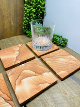 Load image into Gallery viewer, Set of 4 Sandstone drink coasters