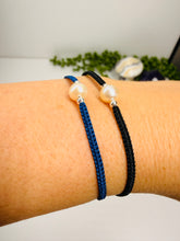 Load image into Gallery viewer, Sterling Silver Adjustable Freshwater Pearl Bracelet – Elegant, Minimal &amp; Timeless