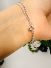 Load image into Gallery viewer, Sterling Silver Ball Bracelet – Minimalist 925 Silver Beaded Bracelet (Adjustable 15.2–19cm)