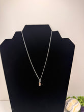 Load image into Gallery viewer, Sterling Silver Cat Pendant – Dainty 925 Silver Charm (6 × 16 mm)