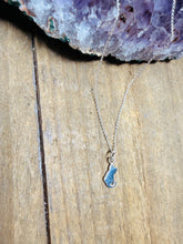 Load image into Gallery viewer, Sterling Silver Cat Pendant – Dainty 925 Silver Charm (6 × 16 mm)