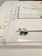 Load image into Gallery viewer, Sterling Silver Heart Stud Earrings – Dainty, Everyday Elegance
