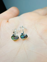Load image into Gallery viewer, Sterling Silver Heart Stud Earrings – Dainty, Everyday Elegance