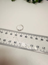 Load image into Gallery viewer, Sterling Silver Infinity Toe Ring – Adjustable 925 Silver Design