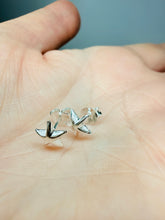 Load image into Gallery viewer, Sterling Silver Star Stud Earrings – Dainty 925 Star Earrings for Everyday Wear