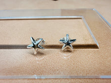 Load image into Gallery viewer, Sterling Silver Star Stud Earrings – Dainty 925 Star Earrings for Everyday Wear