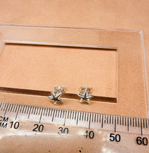 Load image into Gallery viewer, Sterling Silver Star Stud Earrings – Dainty 925 Star Earrings for Everyday Wear