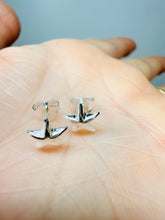 Load image into Gallery viewer, Sterling Silver Star Stud Earrings – Dainty 925 Star Earrings for Everyday Wear