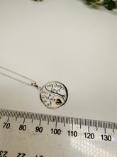 Load image into Gallery viewer, Sterling Silver Tree of Life Heart Pendant –  18K Gold‑Plated Symbol of Growth &amp; Connection