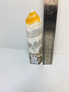 Zebra Calcite Tower