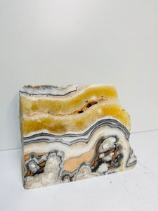 Zebra Calcite display piece